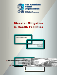 Nonstructural Elements - DISASTER info DESASTRES