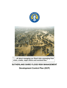 draft Flood Risk Management DCP