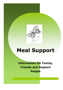 Meal Support