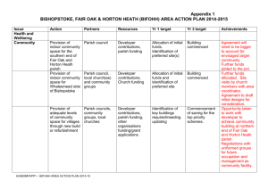 Area Actions 2014-15 - Eastleigh Borough Council