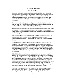 Thesis Statements Examples For Argumentative Essays The Gift Of The Magi Persuasive Essay Example High School also Essay With Thesis Statement Gift Of The Magi Multiple Choice S How To Start A Proposal Essay