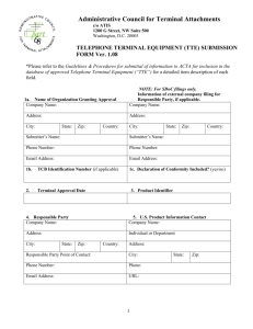 TTE Submission Form Version 1.08