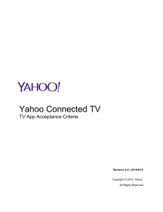 doc - Yahoo Developer Network