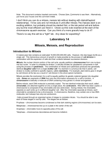 Laboratory 14 - UWSP Home Page