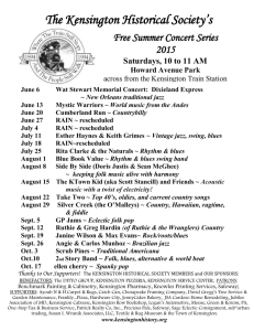 2015 KHS Concert Schedule corrected