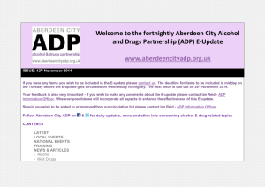 ADP-E-update-12-11-14 - Aberdeen City Alcohol and Drugs