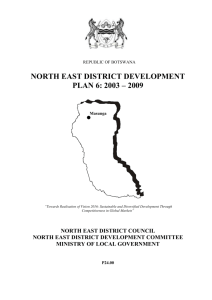 5.2.2 North East District Settlement Strategy