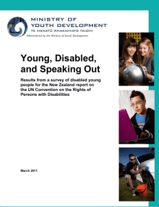 Read the full report to the Office for Disability Issues