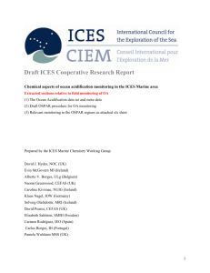 Draft ICES Cooperative Research Report International Council for
