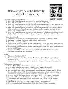 History Kit Inventory - University of Wisconsin