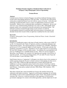 Modeling Potential Adoption of Medicinal Plant Cultivation in