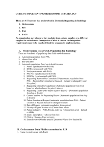 Practical Guide to Ordercomms (Radiology).