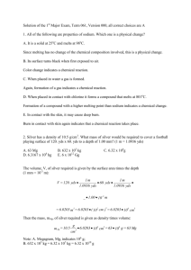 Solution of the 1st Major Exam, Term 061, Version 000, all correct