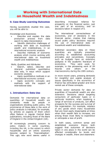 Working with International Data on Household Wealth and