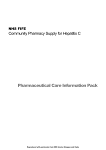 Information Pack - Community Pharmacy