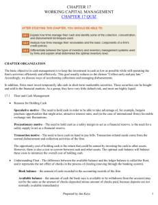 chapter organization