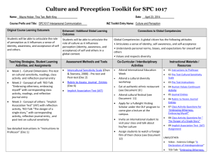 00 Toolkit SPC 1017 Culture and Perception