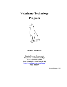 Veterinary - LaGuardia Community College