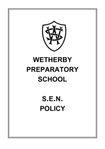 policy - Wetherby Preparatory School