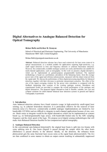 Digital Alternatives to Analogue Balanced Detection for