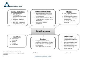 Guide to Methadone and Buprenorphine