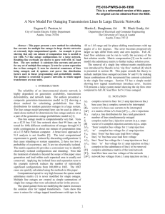 A Method For Calculating the Reliability of Transmission