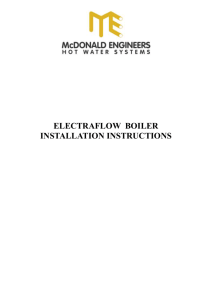 electraflow boiler installation instructions