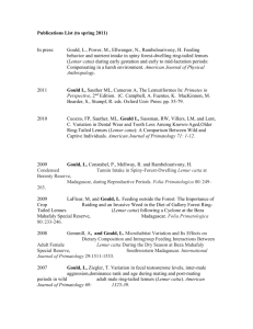 Publications List (to spring 2011) In press: Gould, L., Power, M