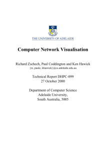 Visualisation Of Computer Networks