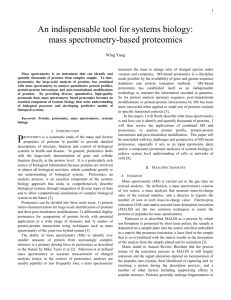 II. Mass Spectrometry
