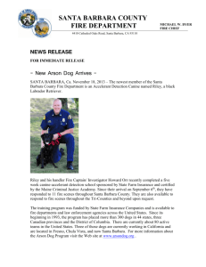 11-18-2013 news release arson dog