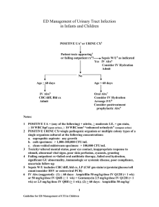 UTI - Navy Emergency Medicine