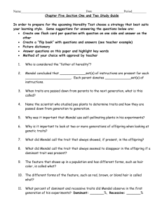 Chapter Five Section One and Two Study Guide