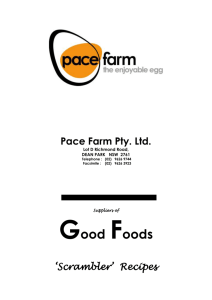 Scramblers - Recipes - Pace Farm the Enjoyable Egg