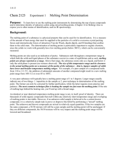 Chem 2123 - St. Edwards University