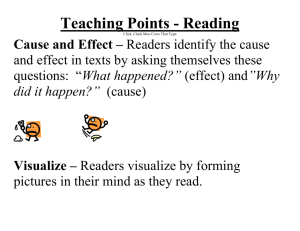 Reading Teaching Points