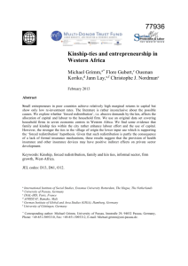 Does forced solidarity hamper entrepreneurial activity