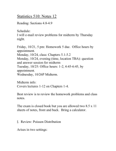 Notes 12 - Wharton Statistics Department