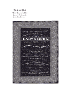 The Lady`s Book - The University of West Georgia