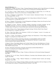 complete list of selected publications