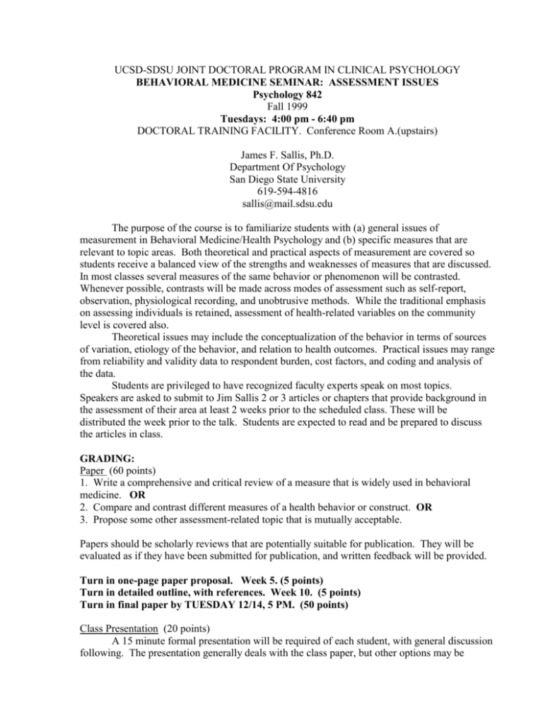 ucsdsdsu joint doctoral program in clinical psychology