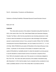 Part III – Administrative, Procedural, and Miscellaneous