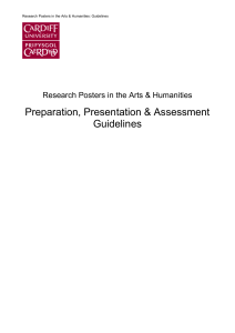 Research Posters: Guidelines