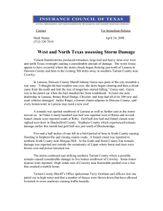 Contact For Immediate Release Mark Hanna April 24, 2008 (512