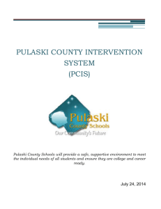 Introduction - Pulaski County Schools