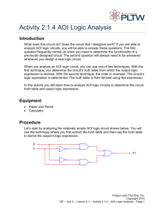 Activity 2.1.4 AOI Logic Analysis