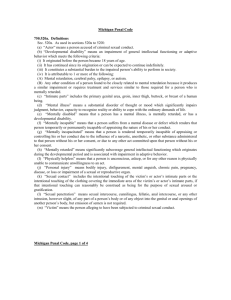 Michigan Penal Code, page 1 of 4