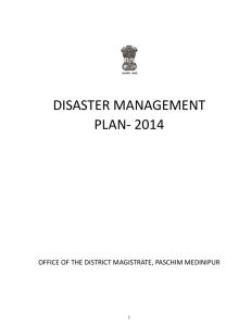 c. post cyclone measures - West Bengal Disaster Management