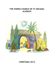Pew-Sheet-Christmas - St Michael`s Church, Alnwick