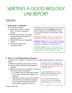The Perfect Biology Lab Report  - Signatur…